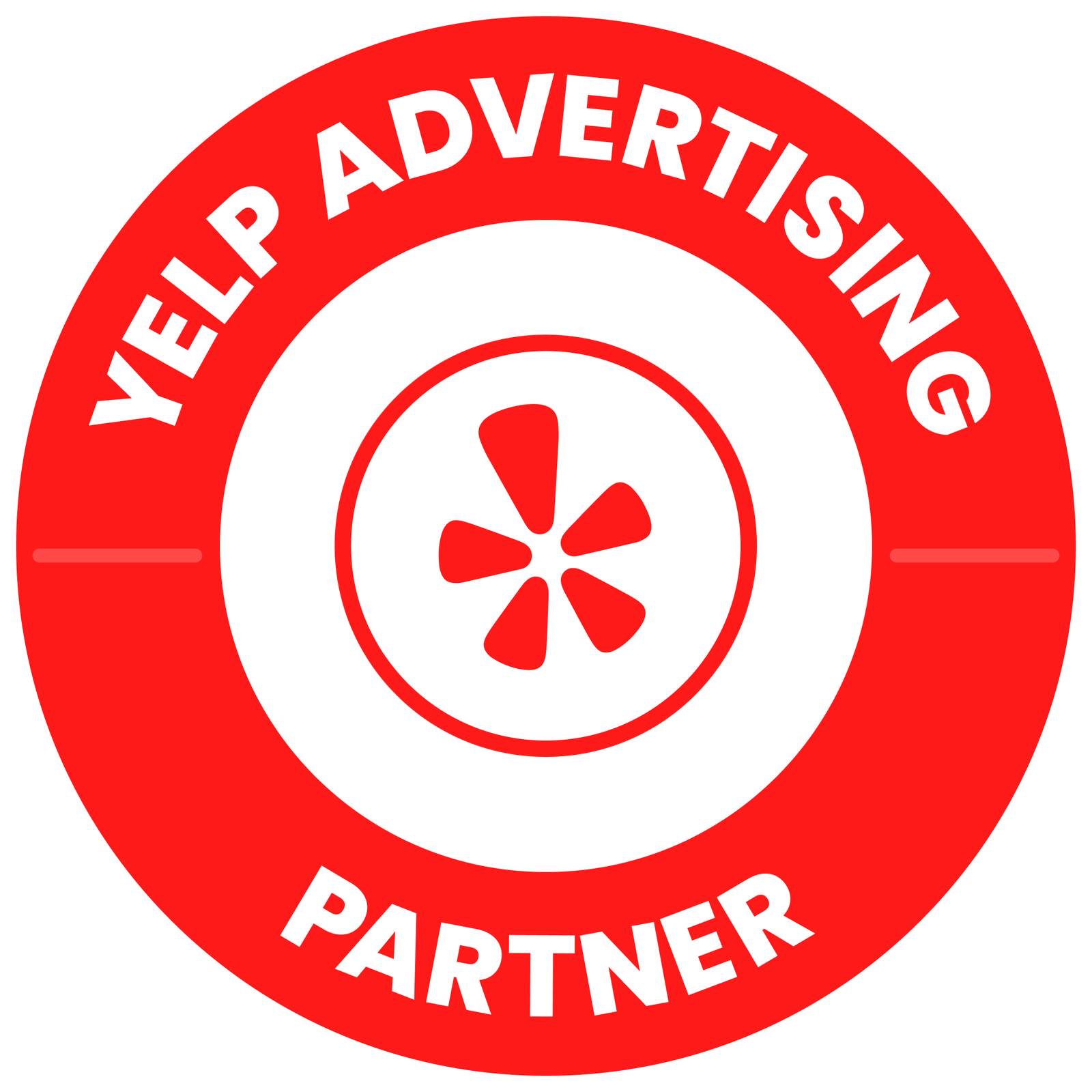 HealthRescue Partners Yelp agency partner badge