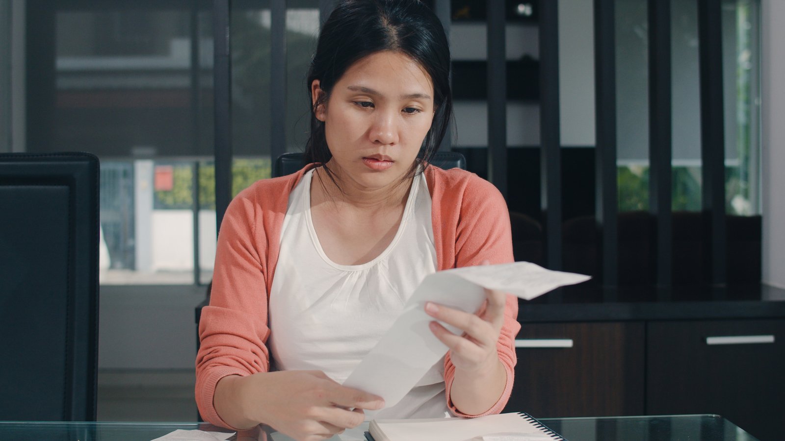 Physician reviewing an out-of-network insurance payment